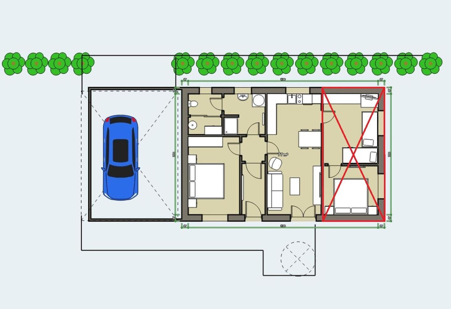 Apartmán Apartman pod lipou - samostatny objekt Jaroměř Pokoj fotografie